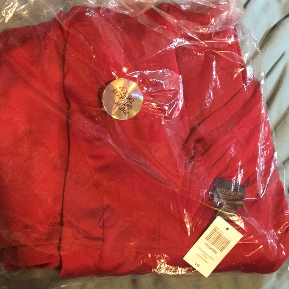 NWT Hot Topic Outlander Claire’s Red Party New Year Valentines Dress Size L - Picture 4 of 5